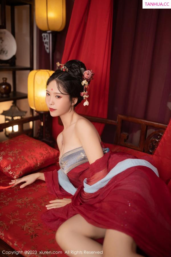 陈若依 抖娘利世 [XiuRen]高清写真图 2023.01.18 No.6154 利世 古装美腿第18张图片